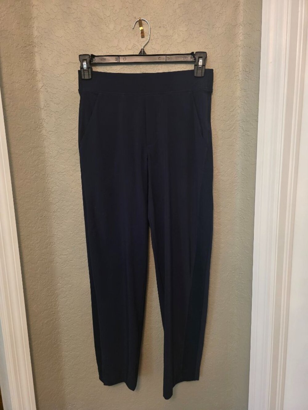 Athleta Lot of 2 Brooklyn Ankle Pants Blue black size 4 TALL - Picture 2 of 16